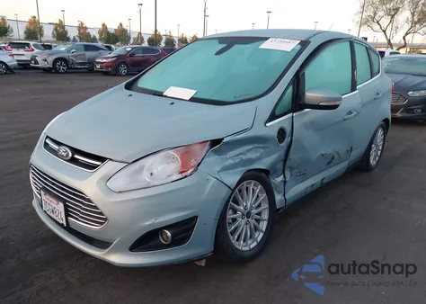 2013 Ford C-Max Energi Sel from USA, damaged, VIN 1FADP5CU1DL543778